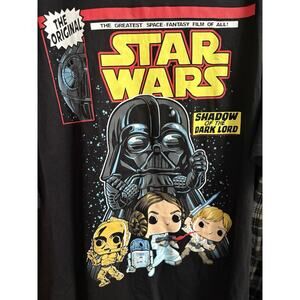 Star Wars Shadow Of The Dark Lord Funko T Shirt Size XXL